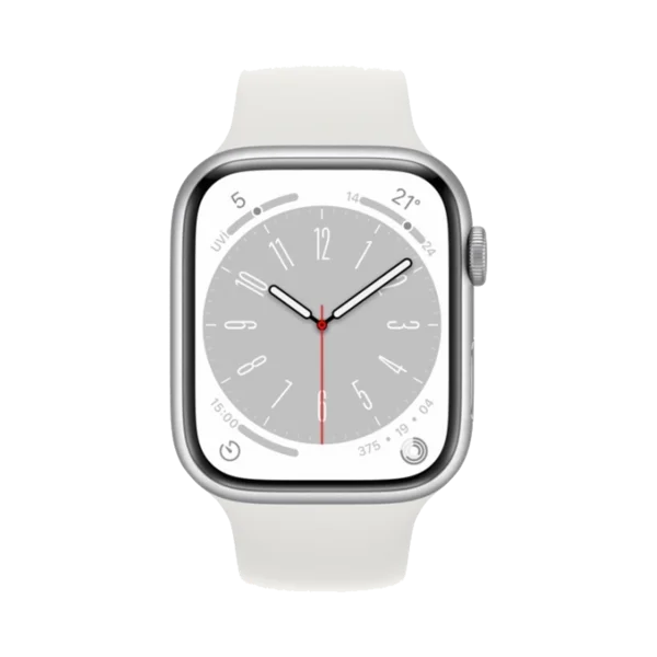 Apple Watch Series 8 - Alüminyum - 45mm - GPS - Gümüş