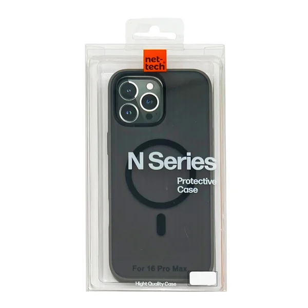 Nettech Apple iPhone 16 Pro Max Uyumlu NT-N062 Arka Koruma Kılıf (Gri) NT-111240 - 3