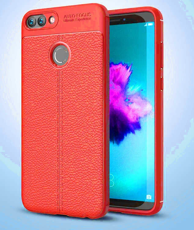Huawei P Smart Kılıf Zore Niss Silikon Kapak - Kırmızı