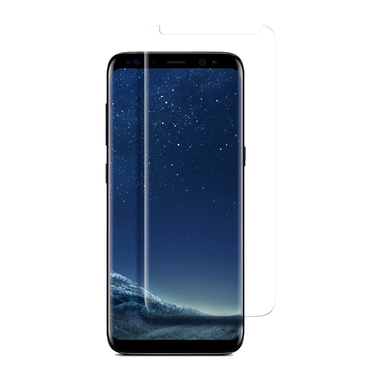 Nettech Samsung Galaxy G955 S8 Plus Uyumlu Ön Koruma Nano Ekran Koruyucu (Şeffaf) NT-17356