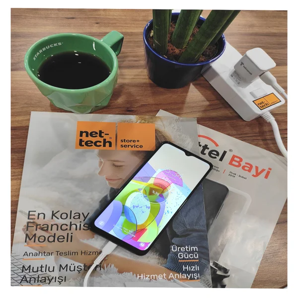 Teknonet TN-HCH02 10W 2100 mAh Type-C Kablo + Şarj Aleti (Beyaz) NT-92558 - 2