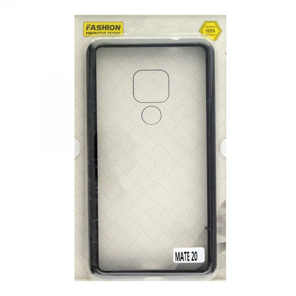 New Case Huawei Mate 20 Uyumlu Arka Koruma Arka Koruma Kılıf (Siyah) VR-11530 - 2