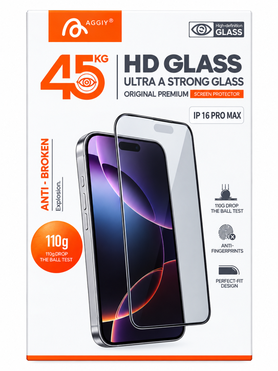 Apple Iphone 16 Promax Şeffaf Ekran Koruyucu