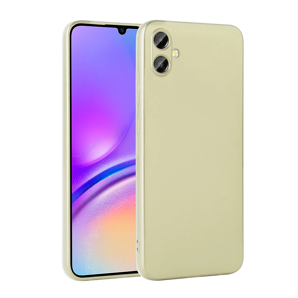Galaxy A06 Kılıf Zore Premier Silikon Kapak - Gold