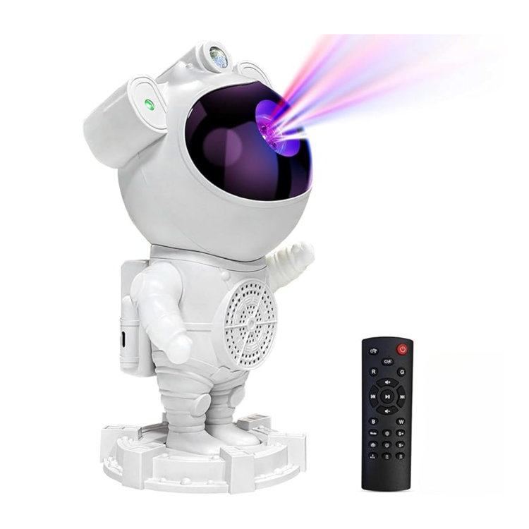 Nettech AST-01 Astronot Speaker Kablosuz Hoparlör - Speaker (Beyaz) NT-108798