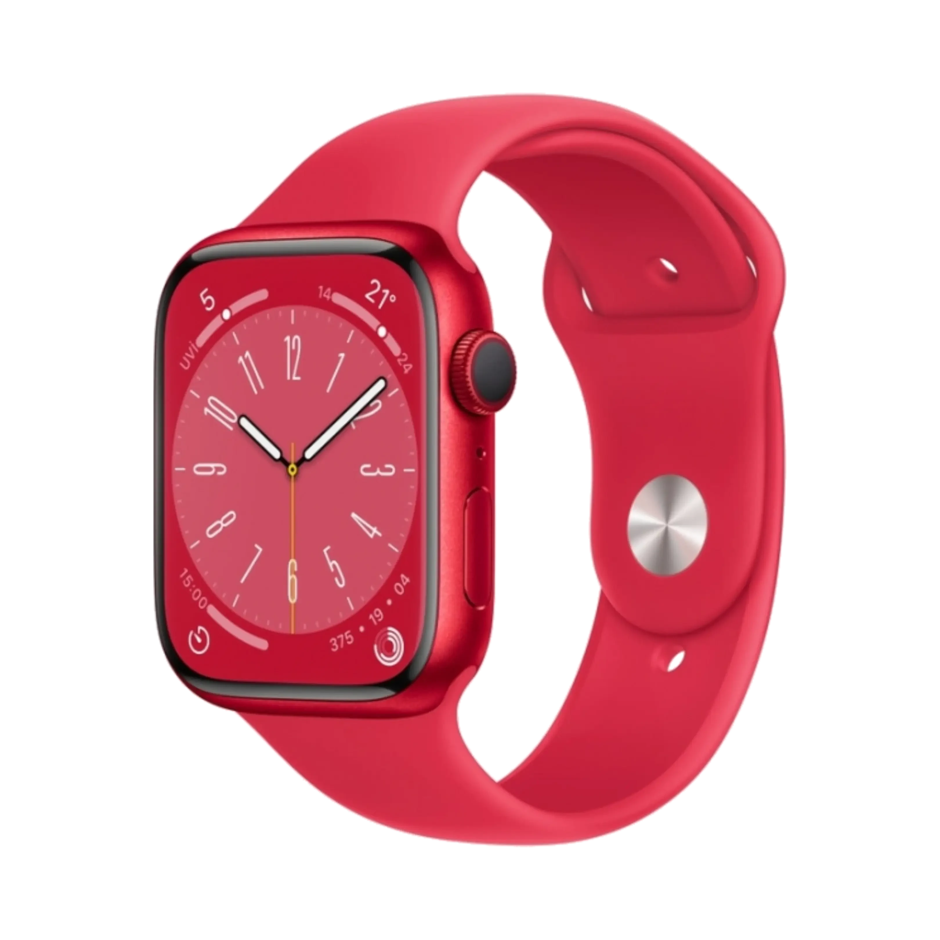 Apple Watch Series 8 - Alüminyum - 45mm - Cellular - Kırmızı