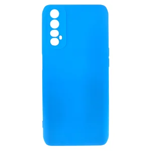 Nettech Realme 7 Uyumlu Nano Arka Koruma Kılıf (Mavi) NT-83672