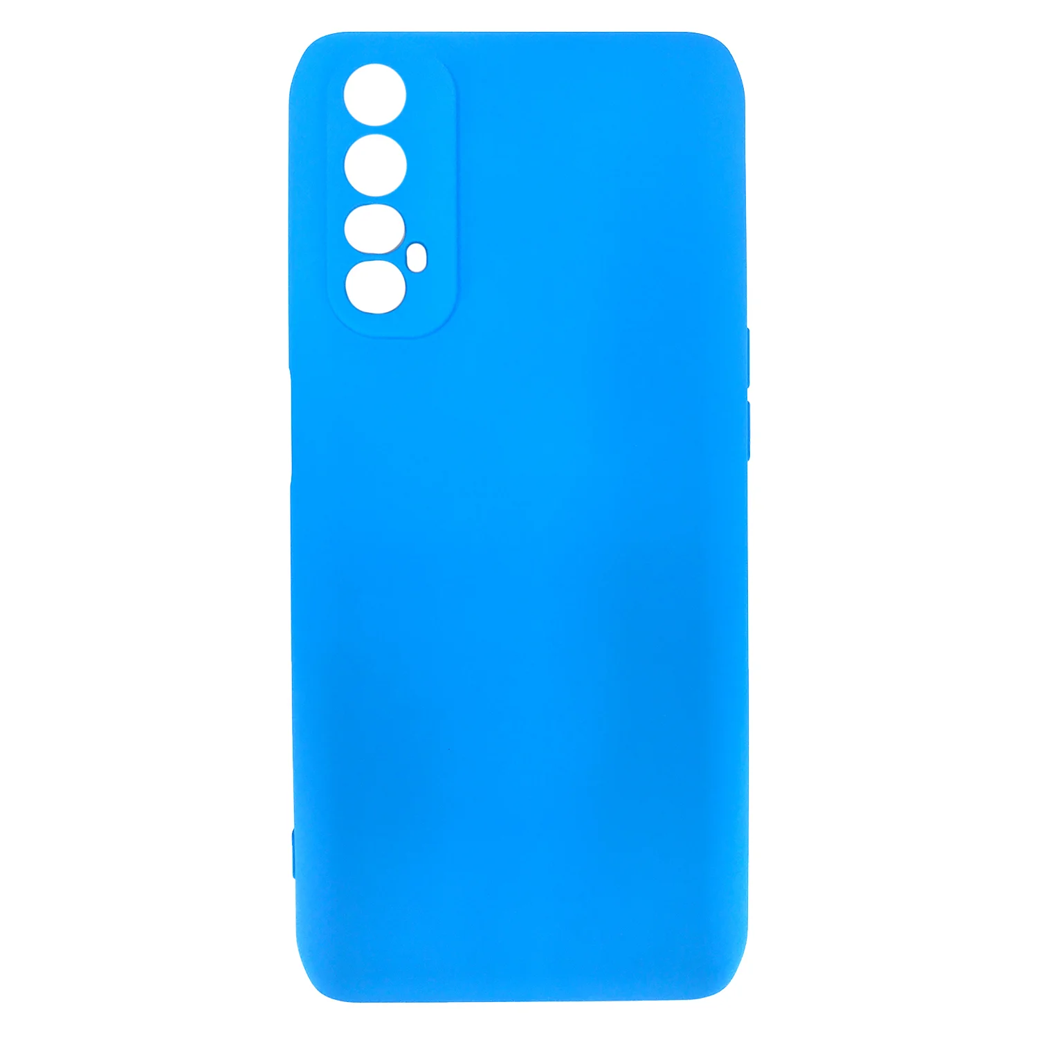 Nettech Realme 7 Uyumlu Nano Arka Koruma Kılıf (Mavi) NT-83672