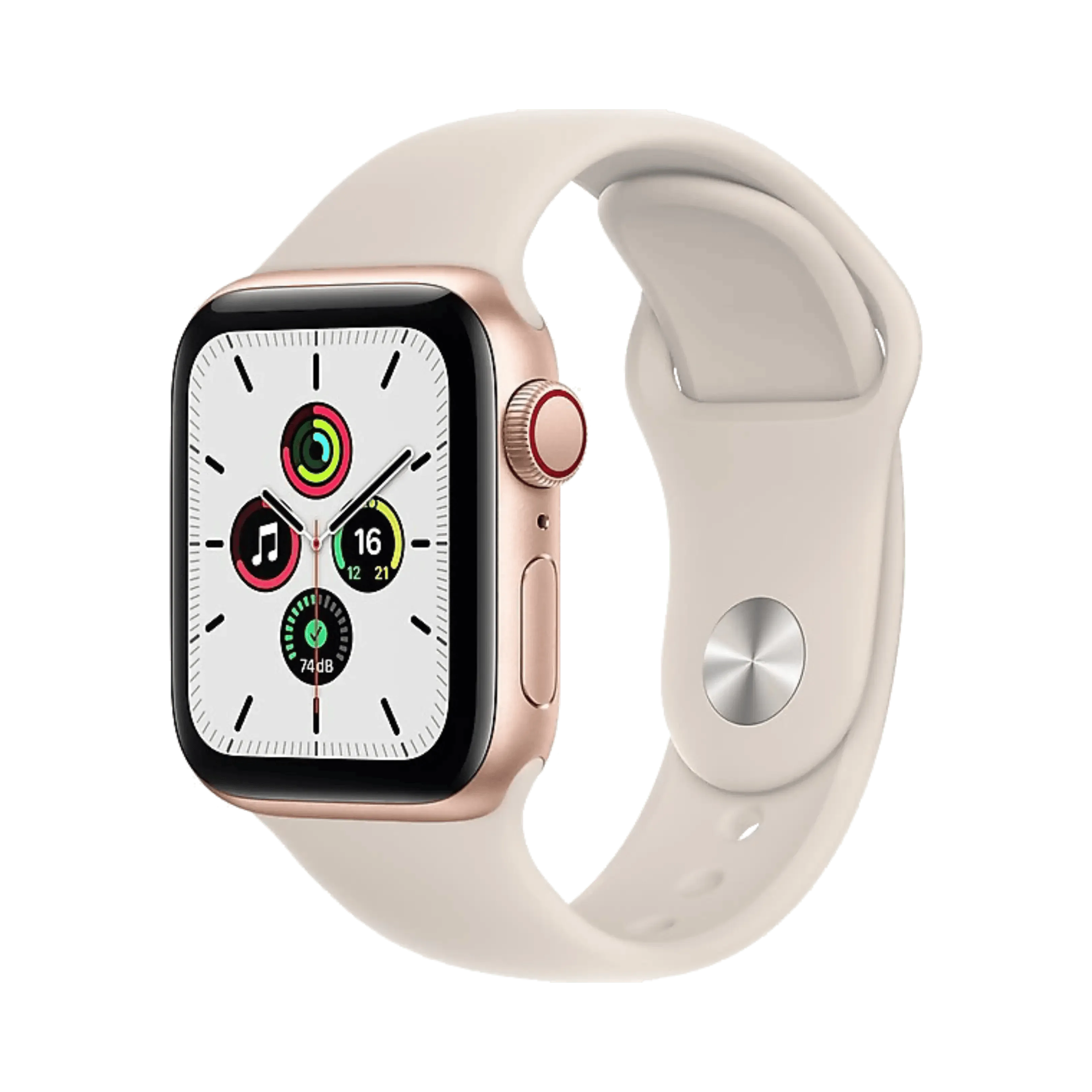 Apple Watch SE - Alüminyum - 40mm - Cellular - Altın