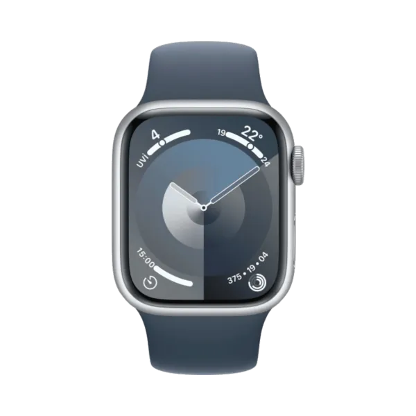 Apple Watch Series 9 - Alüminyum - 41mm - Cellular - Gümüş