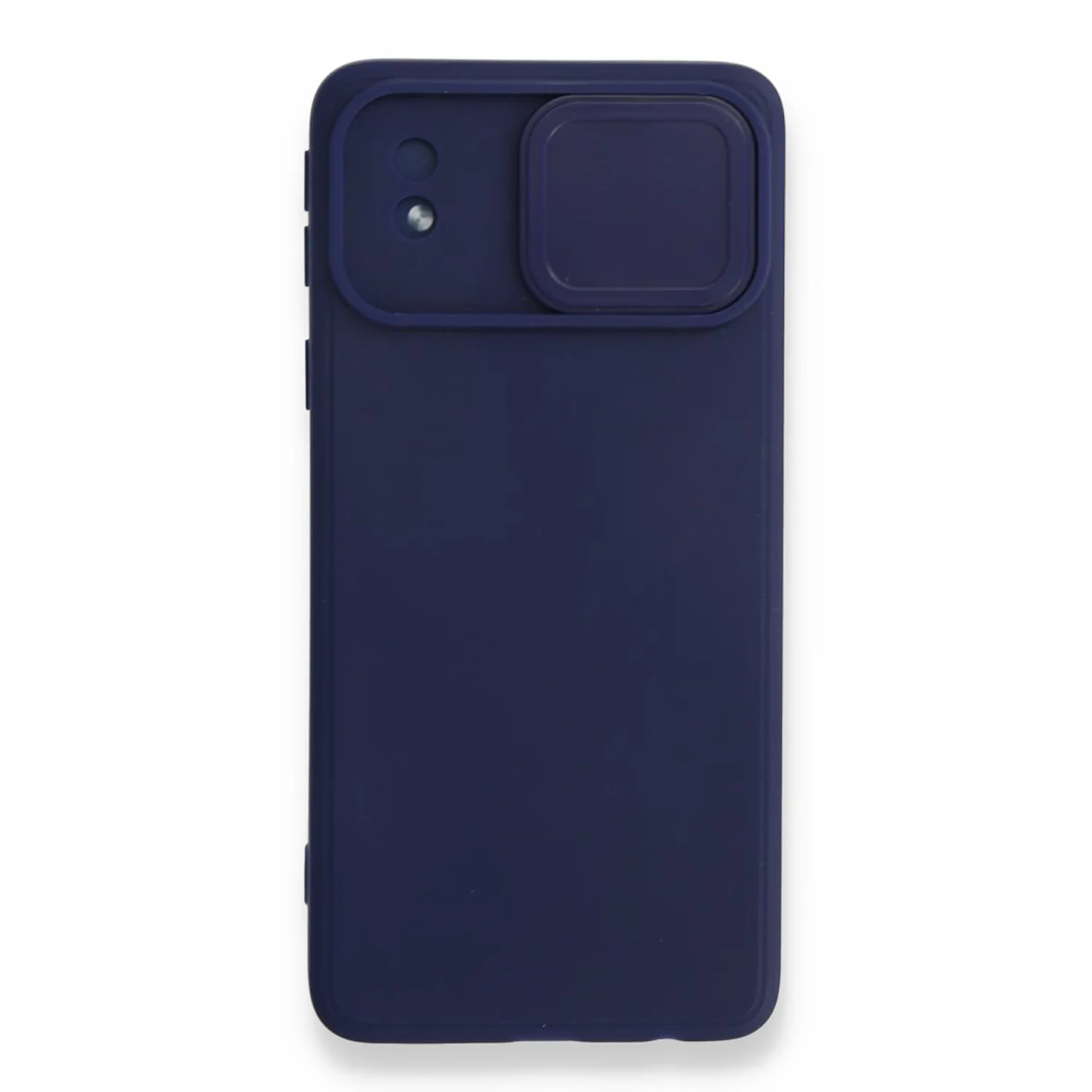 Nettech Samsung Galaxy A01 Core Uyumlu Kızaklı Kamera Korumalı Arka Koruma Kılıf (Lacivert) NT-87149