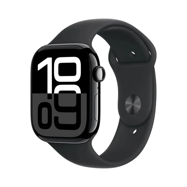 Apple Watch Series 10 - Alüminyum - 46mm - GPS - Simsiyah - 1