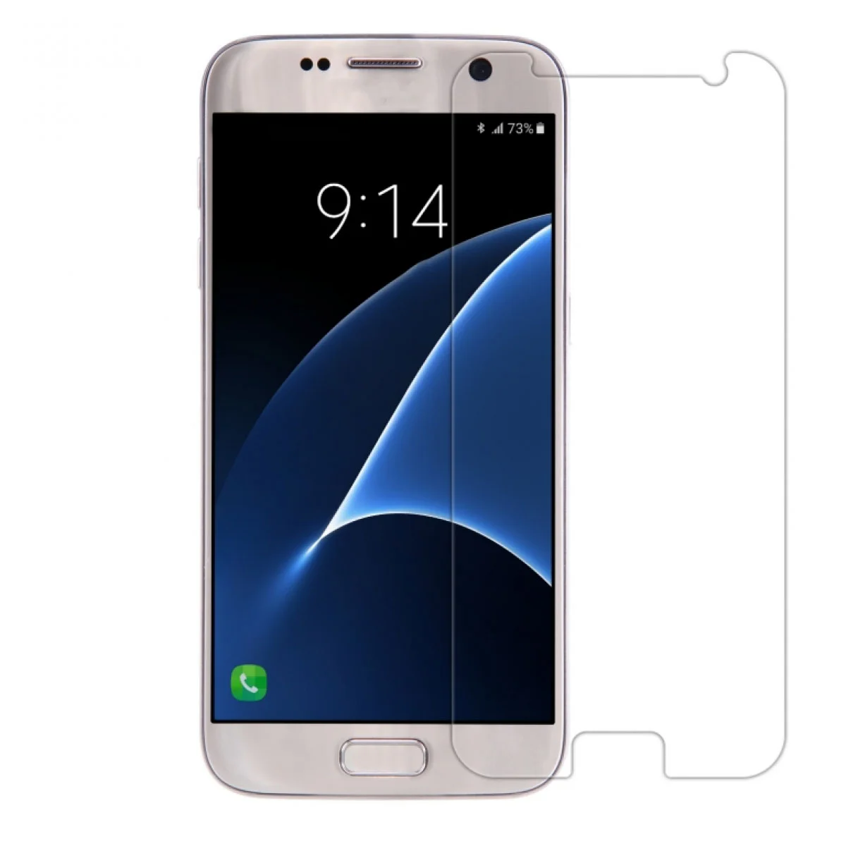 Nettech Samsung Galaxy G930 S7 Uyumlu Ön Koruma Cam Ekran Koruyucu NT-7832