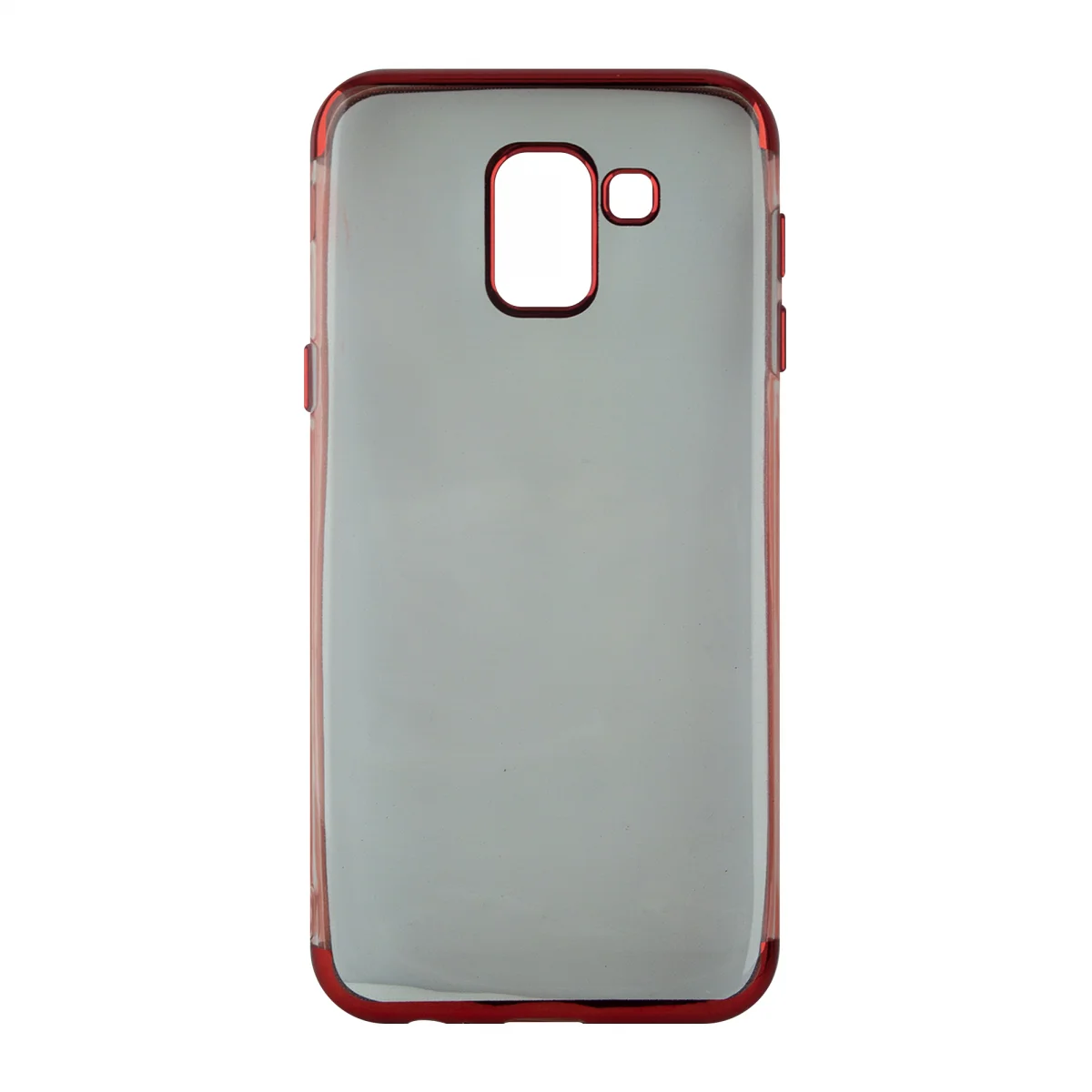Nettech Samsung Galaxy J600 J6 Uyumlu Glitter Seri Arka Koruma Kılıf (Kırmızı) VR-10072