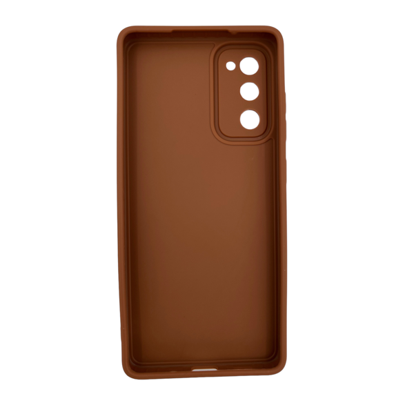 Nettech Samsung Galaxy S20 FE Uyumlu Maskot Seri Arka Koruma Kılıf (Kahverengi) NT-109768 - 2