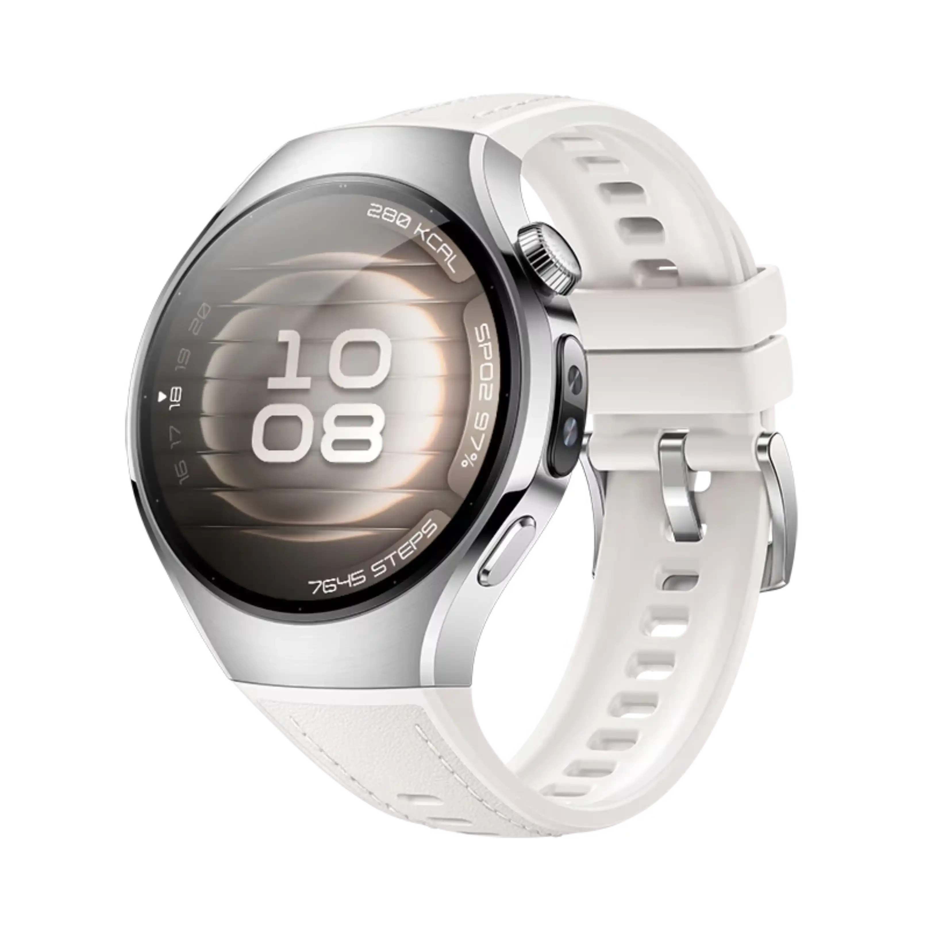 Huawei Watch 5 - Paslanmaz Çelik - 42mm - Wi-Fi - Beyaz