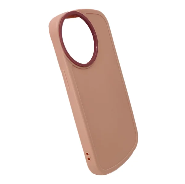 Nettech Apple iPhone 13 Pro Uyumlu Silindir Camera Seri Arka Koruma Kılıf (Pembe) NT-95077 - 2