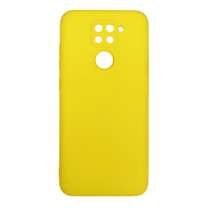 Nettech Xiaomi Redmi Note 9 Uyumlu Nano Arka Koruma Kılıf (Sarı) NT-82670