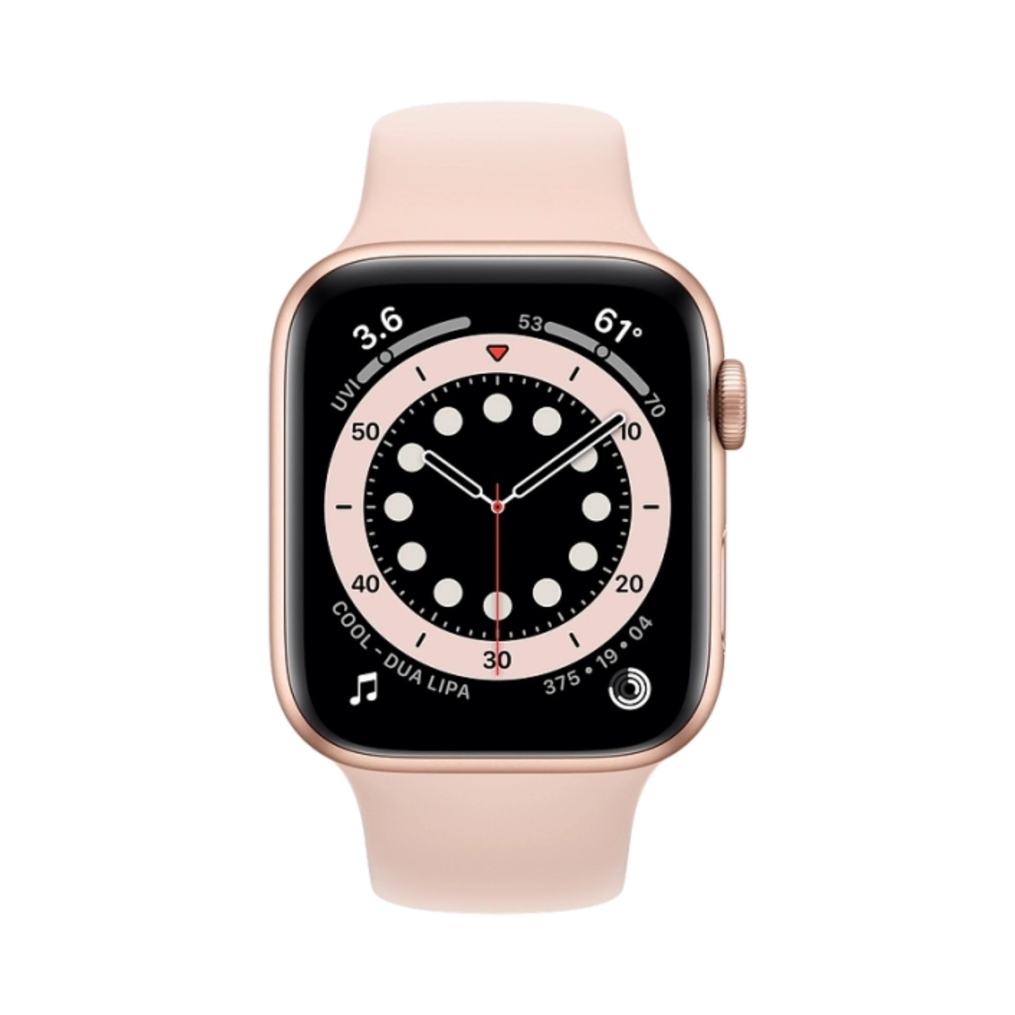 Apple Watch Series 6 - Alüminyum - 44mm - Cellular - Altın
