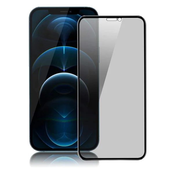 Nettech Apple iPhone 12 Pro Uyumlu Ön Koruma Hayalet Seramik Nano Ekran Koruyucu (Siyah) NT-95544 - 1