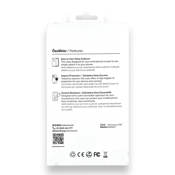 Nettech Apple iPhone 15 Uyumlu Neo Hybrid Magsafe Arka Koruma Kılıf (Şeffaf) NT-106753 - 4