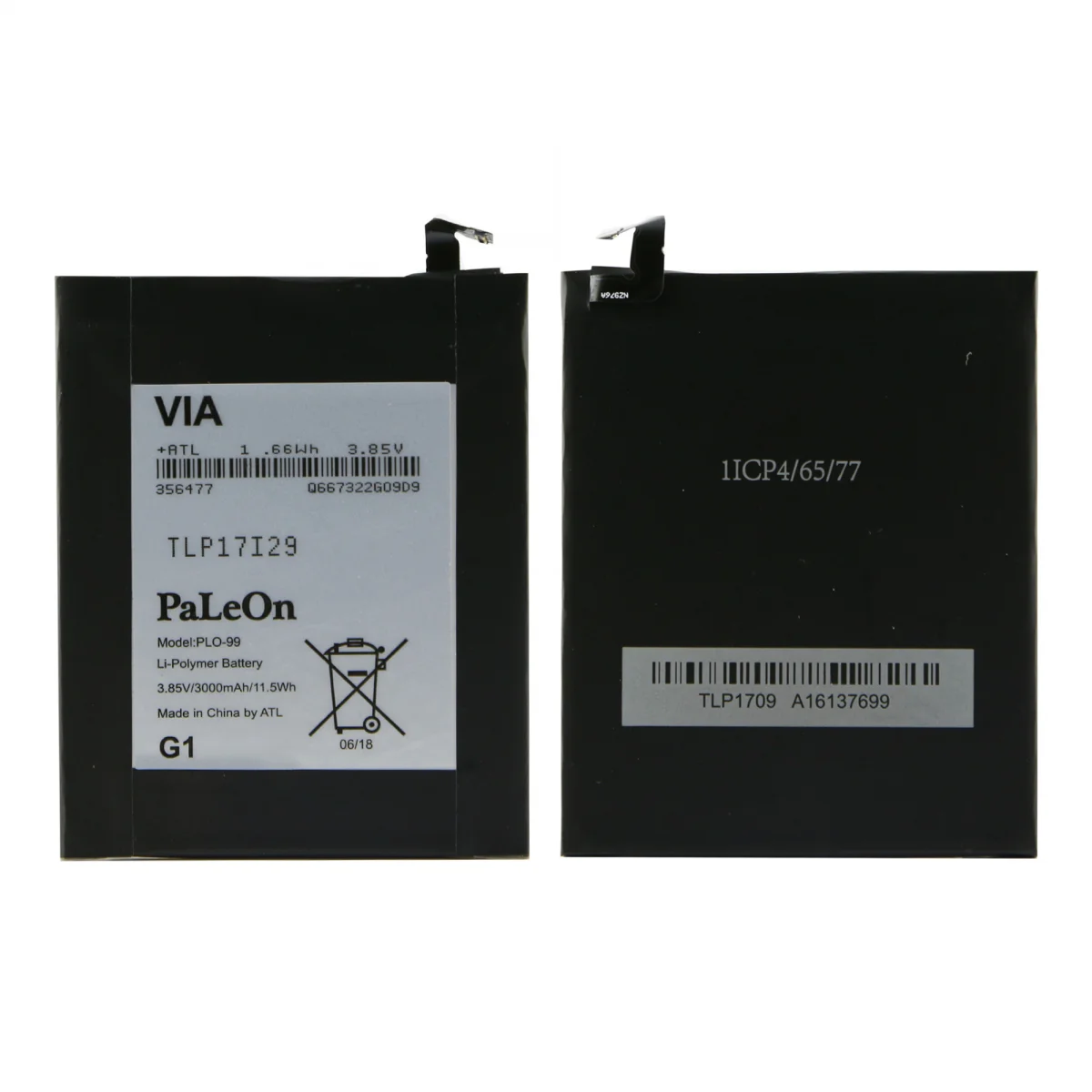 Teknonet Casper Via G1 Uyumlu Paleon NT-30257 3000 MAh Batarya NT-30257