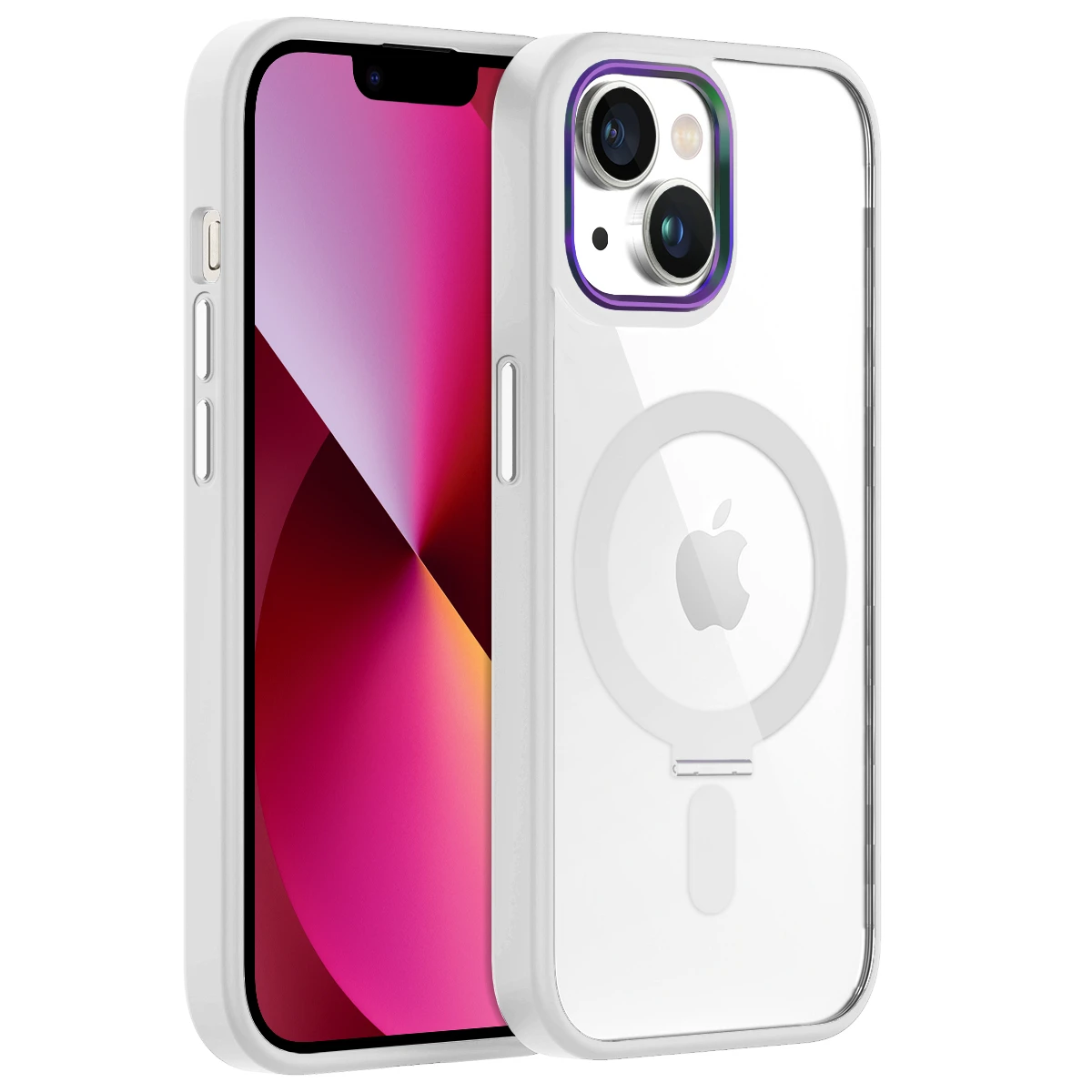 Buff İPhone 13 BumperMag Kılıf White