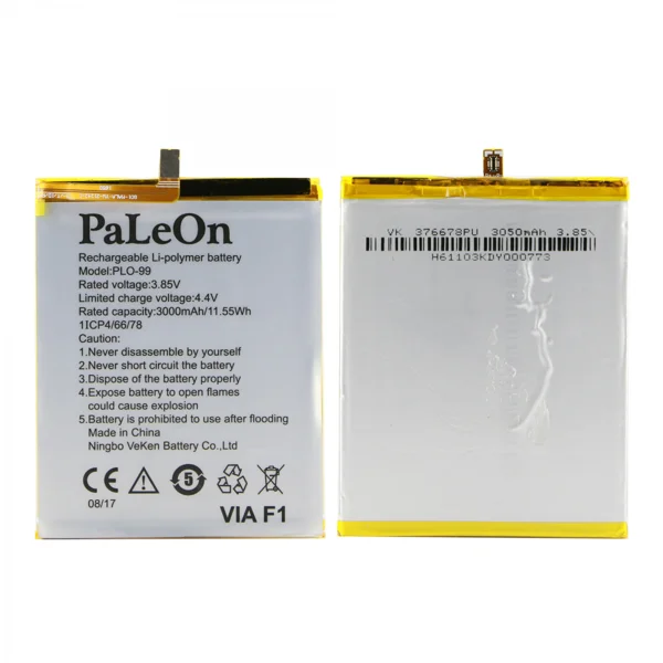 Teknonet Casper Via F1 Uyumlu Paleon 3000 MAh Batarya NT-30250 - 1