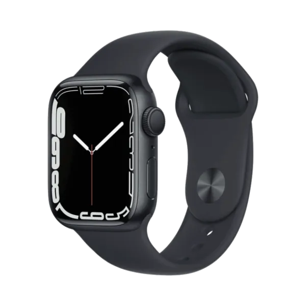 Apple Watch Series 7 - Alüminyum - 41mm - GPS - Gece yarısı