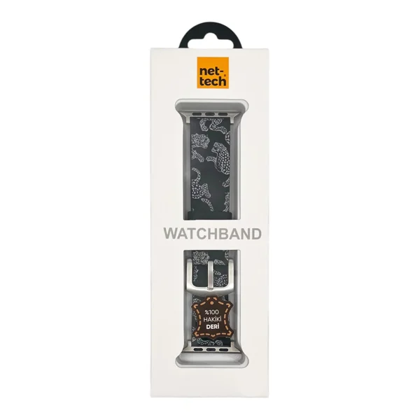 Nettech Samsung Watch 22 mm Uyumlu Deri Kordon (Siyah) NT-112133 - 2