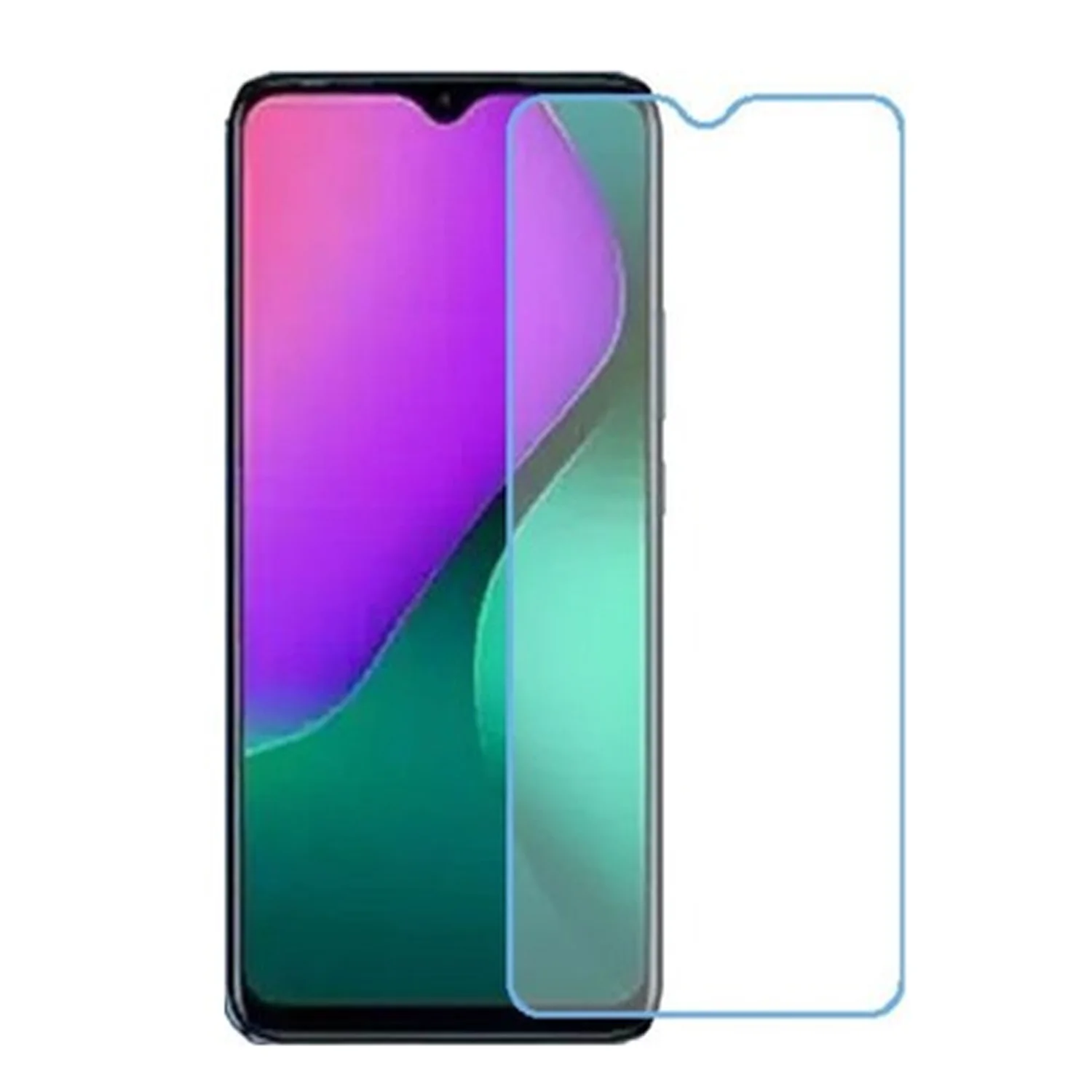 Nettech İnfinix Hot 10T Uyumlu Ön Koruma Cam Ekran Koruyucu (Şeffaf) NT-98669