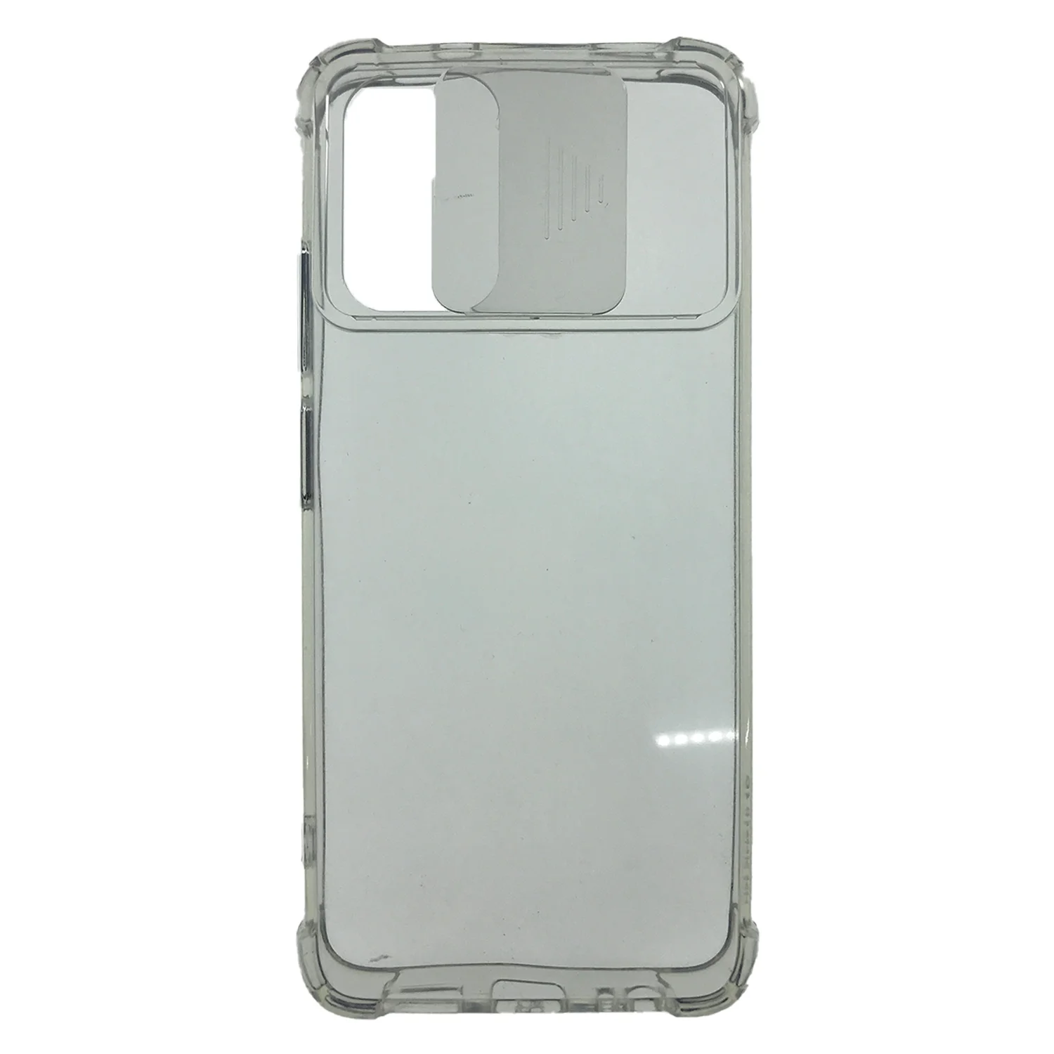 Nettech Samsung Galaxy S21 Plus Uyumlu Şeffaf Kamera Kızaklı Arka Koruma Kılıf (Şeffaf) NT-91267