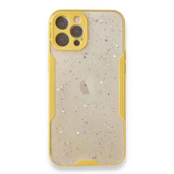 Nettech Apple iPhone 12 Pro Max Uyumlu Platin Simli Arka Koruma Kılıf (Karışık/Çok Renkli) NT-89591 - 2