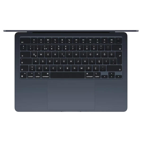 Apple MacBook Air 13" - M3 chip with 8-core CPU and 8-core GPU - 24 GB - 256 GB - Gece yarısı