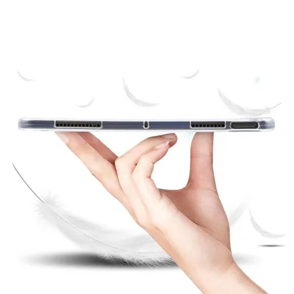 Xiaomi Pad 6 Kılıf Zore Tablet Süper Silikon Kapak - Renksiz - 3