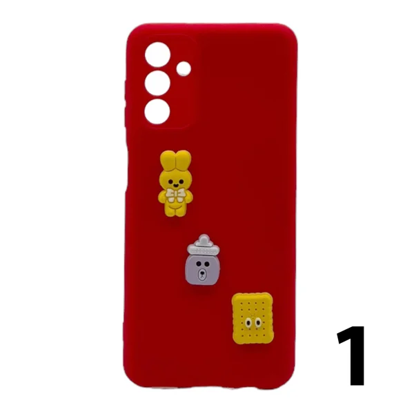 Nettech Samsung Galaxy A04S Uyumlu Maskot Seri Arka Koruma Kılıf (Karışık Renk) NT-106222 - 1