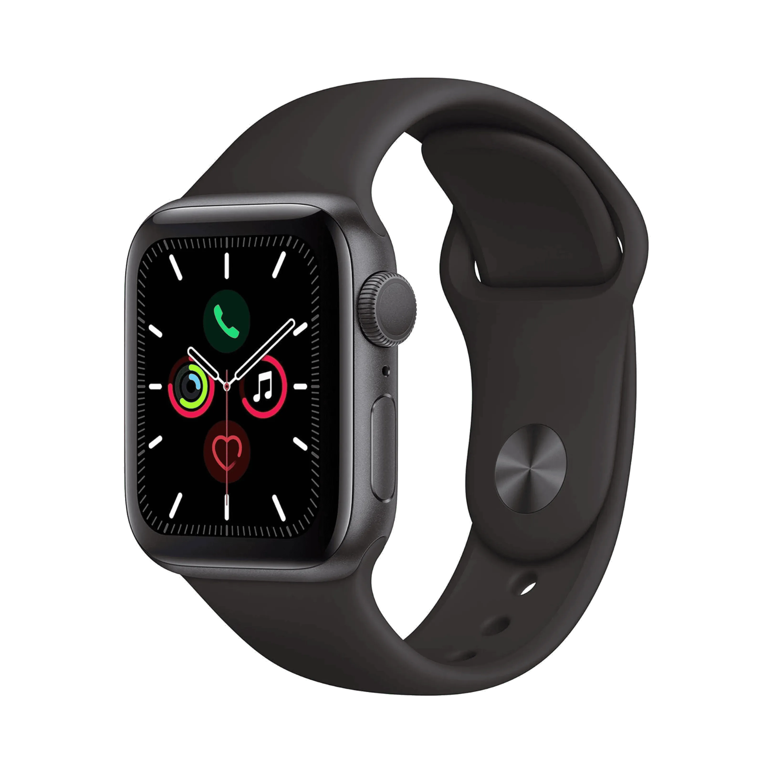 Apple Watch Series 5 - Alüminyum - 40mm - GPS - Gece yarısı