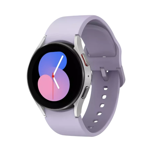 Samsung Galaxy Watch 5 - Alüminyum - 40 mm - Bluetooth Wi-Fi - Gümüş - 1