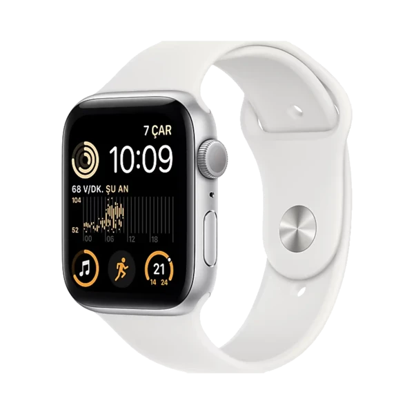 Apple Watch SE 2 - Alüminyum - 44mm - GPS - Gümüş - 1