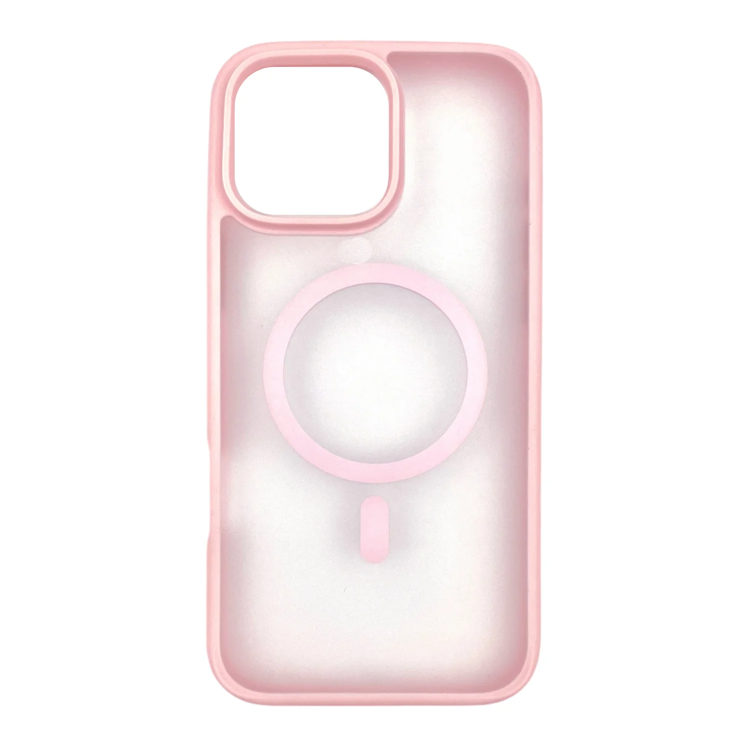 Nettech Apple iPhone 16 Pro Max Uyumlu NT-N057 Arka Koruma Kılıf (Pembe) NT-111013