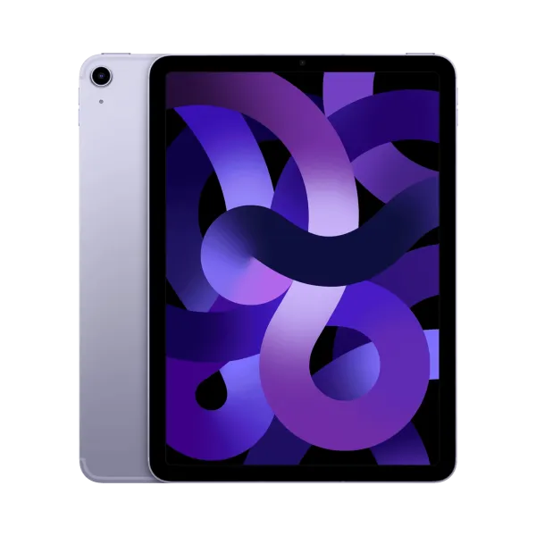 Apple iPad Air (5. Nesil) - 256 GB - 10.9" - Cellular - Mor - 1