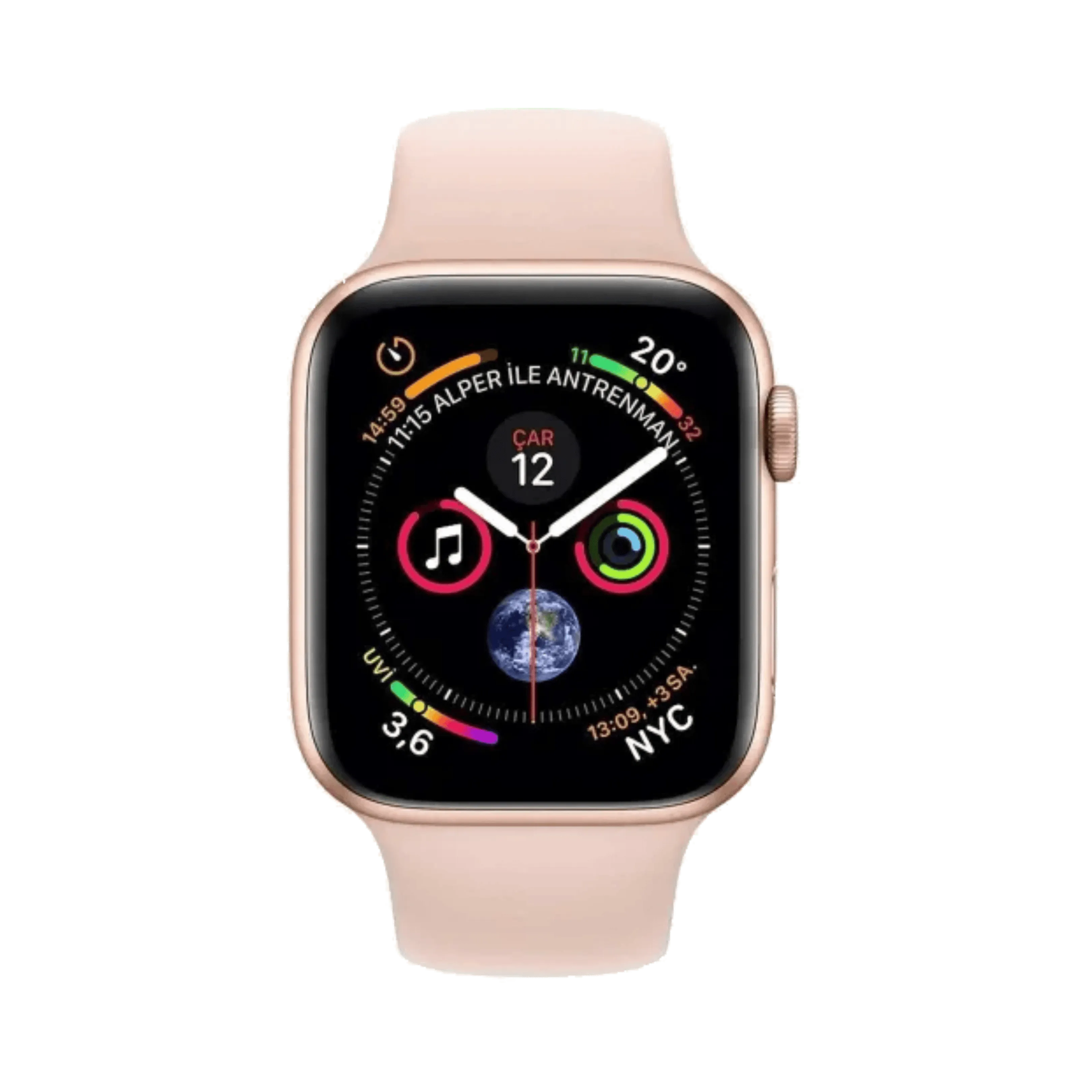 Apple Watch Series 4 Alüminyum 44mm GPS Altın - Getmobil