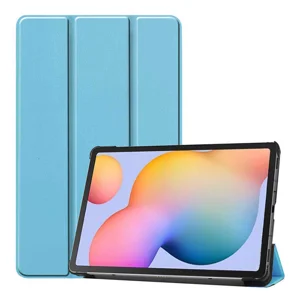 Galaxy Tab A7 Lite T225 Zore Smart Cover Standlı 1-1 Kılıf - Mavi