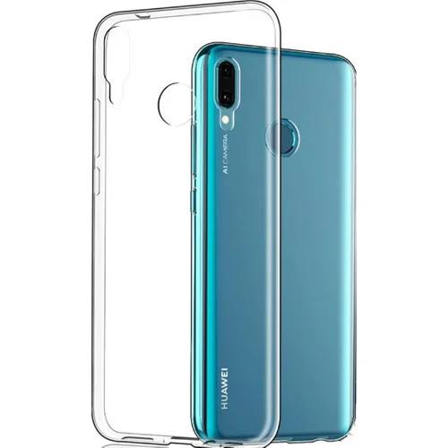 Nettech Huawei Y9 Prime 2019 Uyumlu Lüx Seri Kamera Korumalı Arka Koruma Kılıf (Şeffaf) NT-95711
