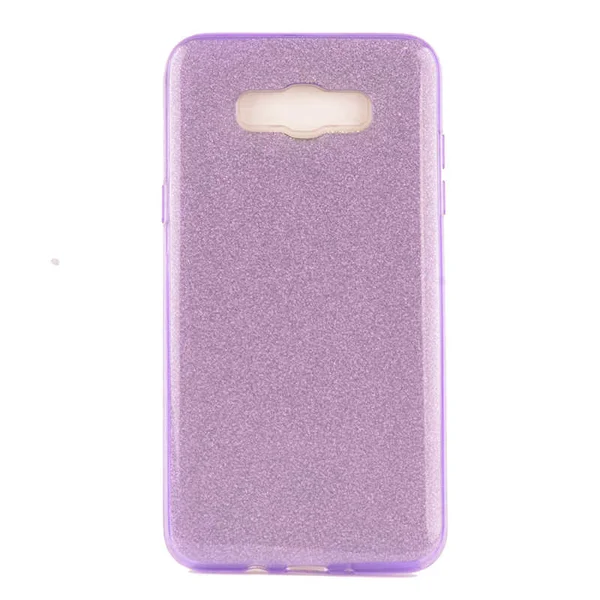 Galaxy J7 Core Kılıf Zore Shining Silikon - Mor - 1