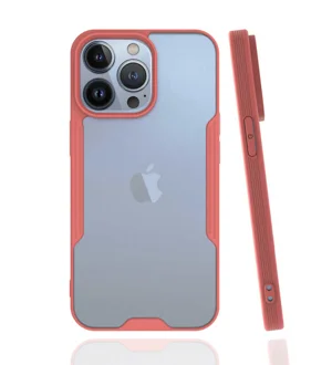 Apple iPhone 13 Pro Kılıf Zore Parfe Kapak - Pembe