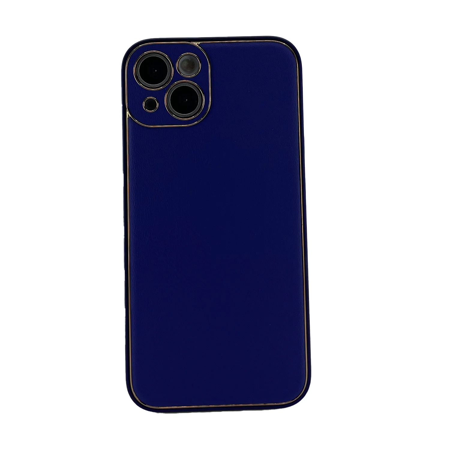 Nettech Apple iPhone 15 Uyumlu Coco Leather Seri Arka Koruma Kılıf (Mor) NT-106646