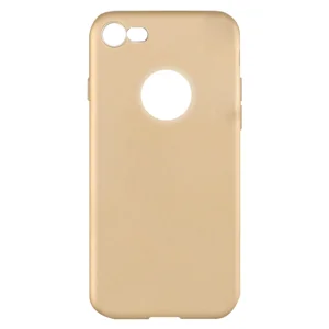 Nettech Apple iPhone 8 Uyumlu Suide Arka Koruma Kılıf (Gold) VR-3175
