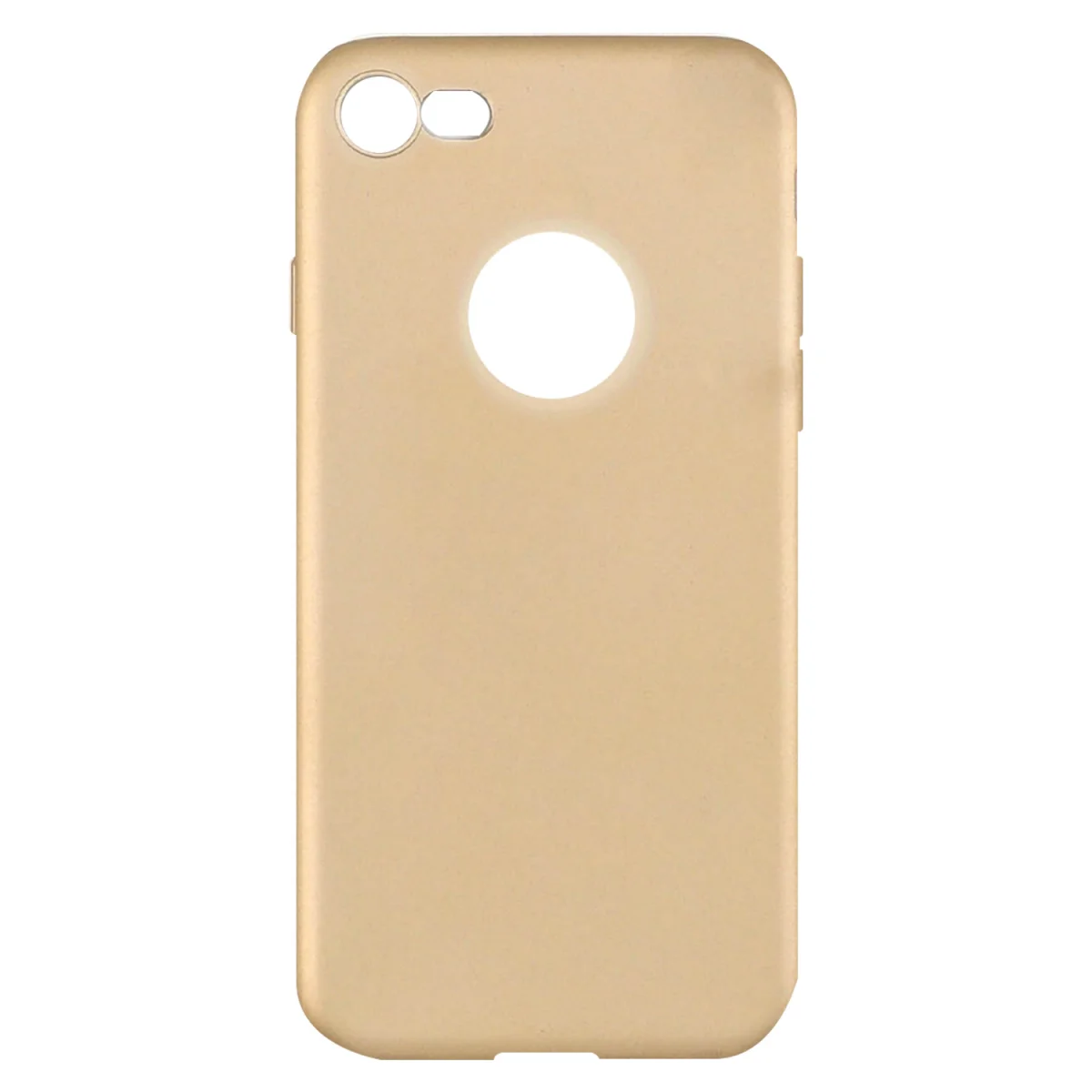 Nettech Apple iPhone 8 Uyumlu Suide Arka Koruma Kılıf (Gold) VR-3175