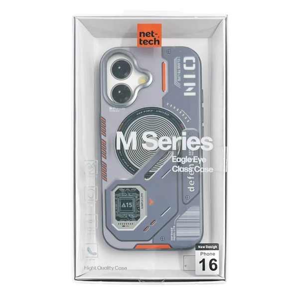 Nettech Apple iPhone 16 Plus Uyumlu NT-N043 Arka Koruma Kılıf (Gri) NT-110940 - 3